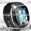 Bluetooth 4.0 Smart Wrist Watch Anti-lost Sync Smartphone For iPhone Samsung,Support Dial/Call Answer,SMS Reminding,Music Player