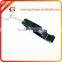 Various Customized Aluminum fish-shaped Bottle Opener keychain,black