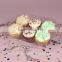 Clamshell Cheap clear transparent plastic cupcake box