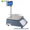 Chinese electronic Commercial Weighing Scales With Laser Barcode Printer --HLS1000