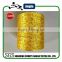 100% polyester sequin yarn for sweater scarf fancy knitting loomage and embroidery
