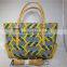 Beautiful African wax print fabric woman handbag wax tote bag