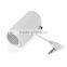 Mp3 player round shape 3.5mm plug mini speaker