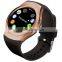 NO.1 G3 Bluetooth Smart Watch Phone Full Round Circle Wrist Smartwatch MTK2502 SIM TF Card Fitness Tracker for IOS android phone