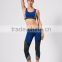custom women's Fitness Active wear Yoga Pants Sport Bra Sets