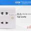 Factory Price Wall Mounted Bakelite Material Double 2 Pin Socket Supplier
