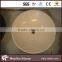 natural stone beige round bathroom sinks with single faucets