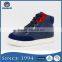 2016 Choozii 66175-F-1A Boys Navy PU Ankle High Shoes with Zipper