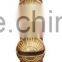 Sleigh bell with real leather strap handing on the door for christmas decoration