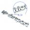 Decoration chrome car body stickers motor sport sign letters