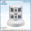 ME-S2 Small Vertical Rotary Socket Colorful Milti 2 layer with 1M power line and overload protection