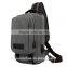 black fancy 100% cotton canvas pocket backpack shoulder bag alibaba china suppliers chest large capacity laptop computer bags