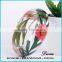 Mother's Day hot sale transparent women resin bangles 2013 on  website new product