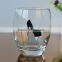 Transparent blown scotch whisky glass cup/rock whisky