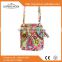 SQ050 Best Seller fashion colorful new style cotton quilted beach crossbody bag