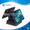 Dual-screen full-flat all-in-one Touch POS machine, 15'' touch POS system, restaurant pos system