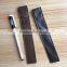 custom embossing logo colorful pen pouch leather