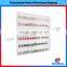 fashion 6 tiers clear acrylic nail polish wall rack