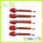 Set of 7 Silicone Kitchen Utensils with Stainless Steel Handle, Cooking Set Kitchenware