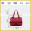 Big capacity Soft cotton canvas tote duffel travel handbag for ladies