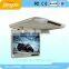 22" HD video car MPV roof flip down monitor overhead with TV IR FM HD wide screen