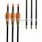 2orange 1yellow roll carbon technology fiberglass arrow