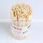Disposable eco-friendly natural bamboo fruit forks