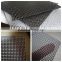 Black powder coated 316 stainless steel security window screen mesh