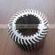  china heat sink industrial aluminum profile powder coating