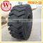 Best quality solid rubber tires 26.5-25 Rubber Solid Skid Steer Tires for Bobcat lift From Security China