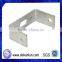 White Zinc Plated U Shaped Metal Brackets In Sheet Metal Fabrication