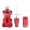 S0060 mini screw sprayer bottle glass bottle aluminum perfume bottle wholesale