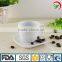 Wholesale custom reusable porcelain cheap plain white coffee mug with spoon