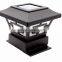 20 Lumens Solar Fence Post Cap Lights