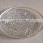 Glass plate/Glass dinner plates/wholesale clear glass plates
