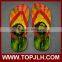 Customized logo printed EVA slippers beach sandals