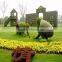 2017 hot sale manufacturer artificial grass animal fake topiary animal
