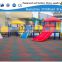 CHD-790 Residential Children Rubber Flooring For Exterior Playground