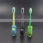 Car toy rubber handle small head charcoal bristle kid toothbrush