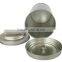 50g 100g 200g round metal tea tin box