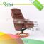 Oufan Home Leather Chairs&Recliners with ottoman ARL-8252