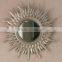 Competitive Price Decorative Gold Sun Shaped Wall Mirror