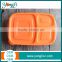 China Microwave Food Grade 3 Compartment Plastic Storage Box