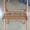 slat folding chair outdoor garden folding chair with beech wood