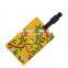 Wholesale soft pvc bag tag custom silicon rubber luggage tag