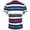 wholesale color combination cotton stripe t shirt