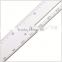 Kearing High Quality Transparent Sandwich Line T Sharped Draft Ruler 1.2mm Thick Plastic Rulers#T1204