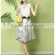 new arrival elegant chiffon elastic waist long skirt fashion pattern