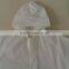 Adult 100% PEVA Long White Raincoat
