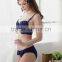 Pure White Latest Hot Sale Cute Gitls Sex Bra and Panty Set